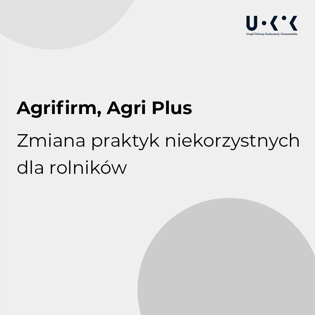 Agrifirm, Agri Plus Zmiana praktyk niekorzystnych dla rolników.