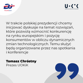 Wypowiedź Prezesa UOKiK