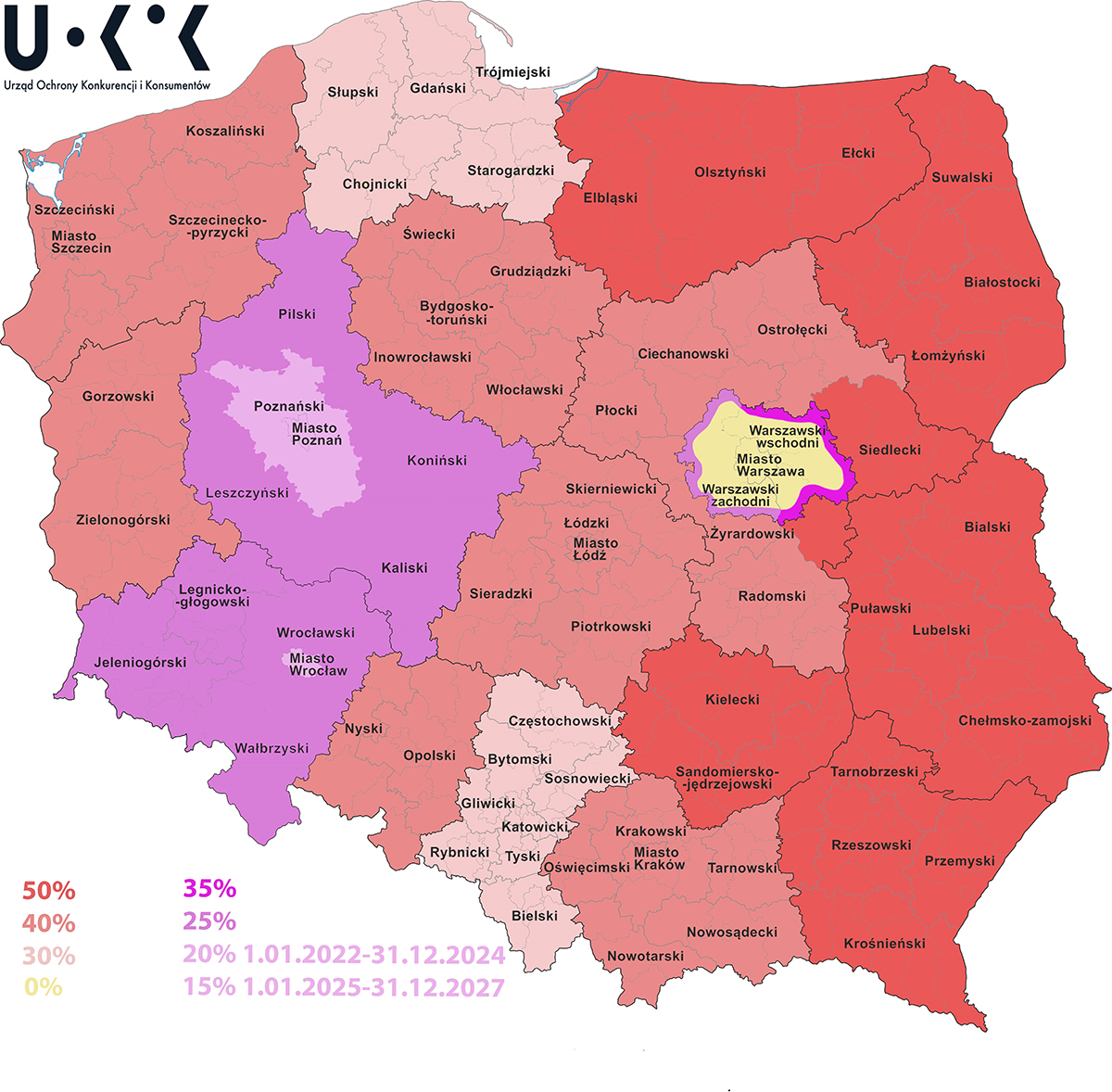 Mapa pomocy regionalnej 2022-2027